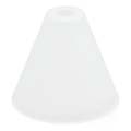 Asendusklaas lühtrile E27 d. 23 cm valge
