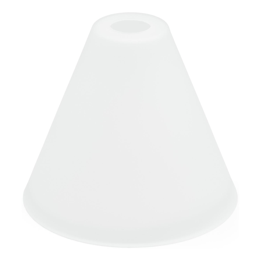 Asendusklaas lühtrile E27 d. 23 cm valge