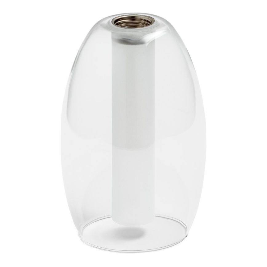 Asendusklaas lühtrile G9 d. 9 cm läbipaistev