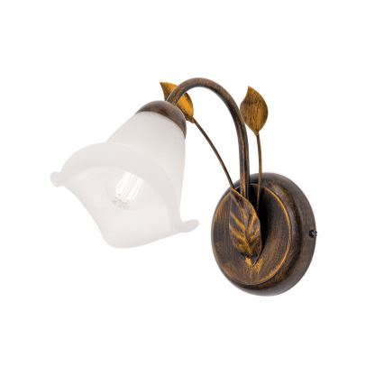 Asendusklaas lühtrile ja lamp SISI E14 d. 13 cm valge
