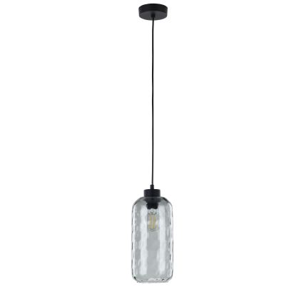 Asendusklaas lühtrile KARO E27, läbimõõt 14 cm, suitsuhall