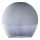 Asendusklaas lühtrile KULA E27, läbimõõt 38 cm, suitsuhall