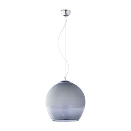 Asendusklaas lühtrile KULA E27, läbimõõt 38 cm, suitsuhall