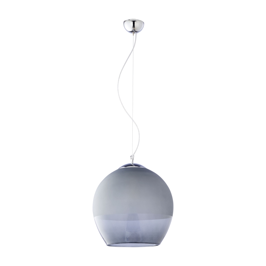 Asendusklaas lühtrile KULA E27, läbimõõt 38 cm, suitsuhall