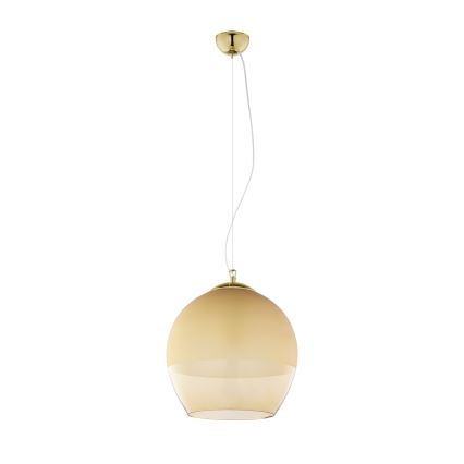 Asendusklaas lühtrile KULA E27, läbimõõt 38 cm, suitsune beež