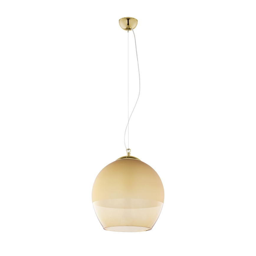 Asendusklaas lühtrile KULA E27, läbimõõt 38 cm, suitsune beež