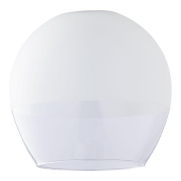 Asendusklaas lühtrile KULA E27, läbimõõt 38 cm, valge/läbipaistev