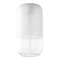 Asendusklaas lühtrile MARCO E27, läbimõõt 14 cm, läbipaistev/valge