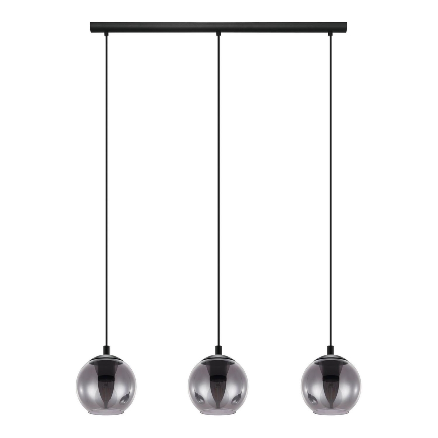 Asendusklaas lühtrile nööril Eglo ARISCANI 170x155 mm must