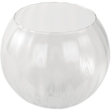 Asendusklaas lühtrile OTTICO E27, läbipaistev, läbimõõt 25 cm