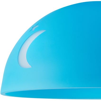 Asendusklaas lühtrile DAY &NIGHT E27 d. 30 cm sinine