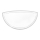 Asenduskuppel klaasist Luxera UFO-STANDARD 130x250 mm läbipaistev