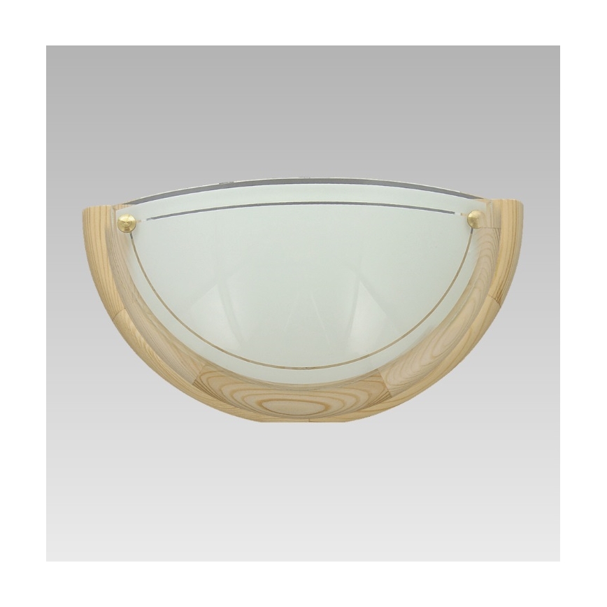 Asenduskuppel klaasist Luxera UFO-STANDARD 130x250 mm läbipaistev