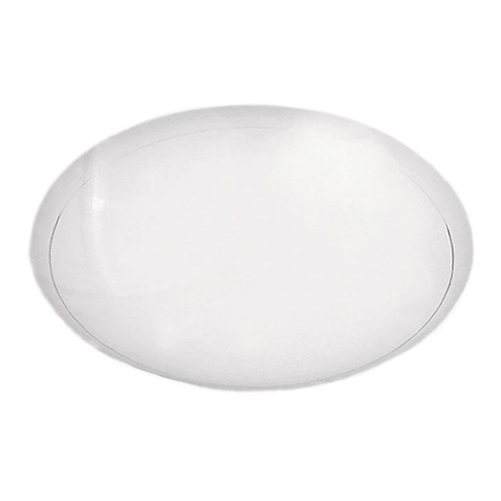 Asenduskuppel klaasist Rabalux - UFO E27 24,7 cm valge