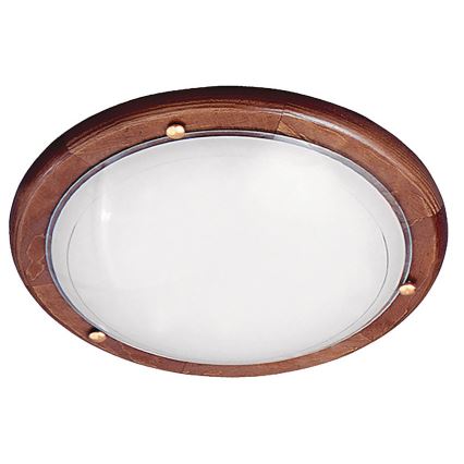 Asenduskuppel klaasist Rabalux - UFO E27 24,7 cm valge