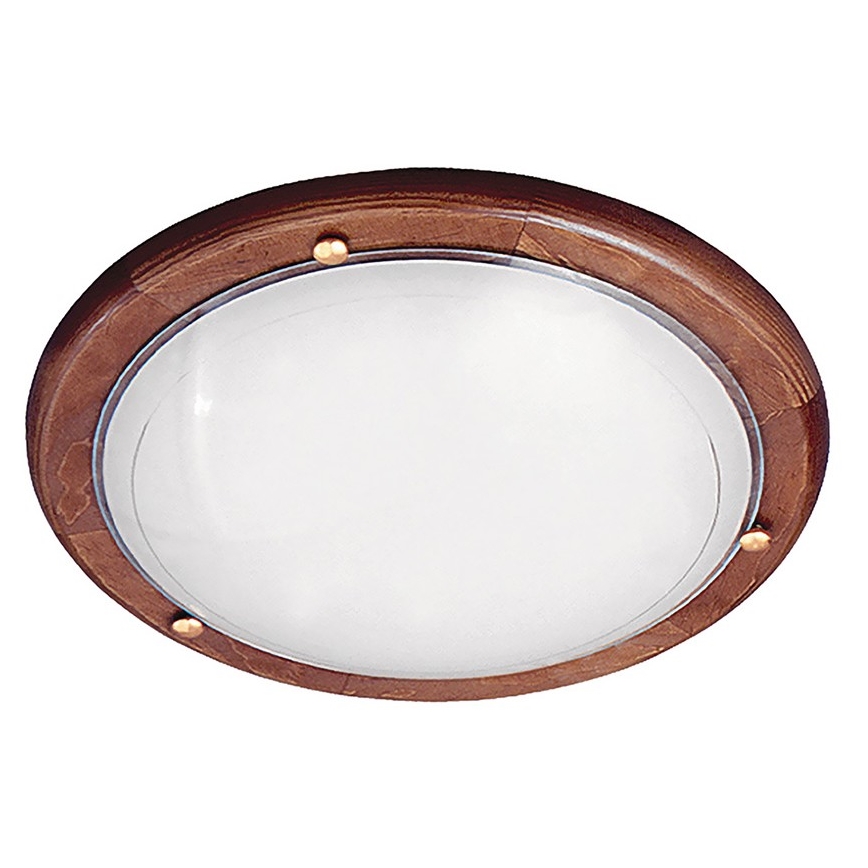 Asenduskuppel klaasist Rabalux - UFO E27 24,7 cm valge