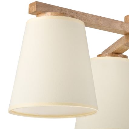 Asendusvari lühtrile ja seinavalgustile ELLIE E27 d. 15 cm kreemikas