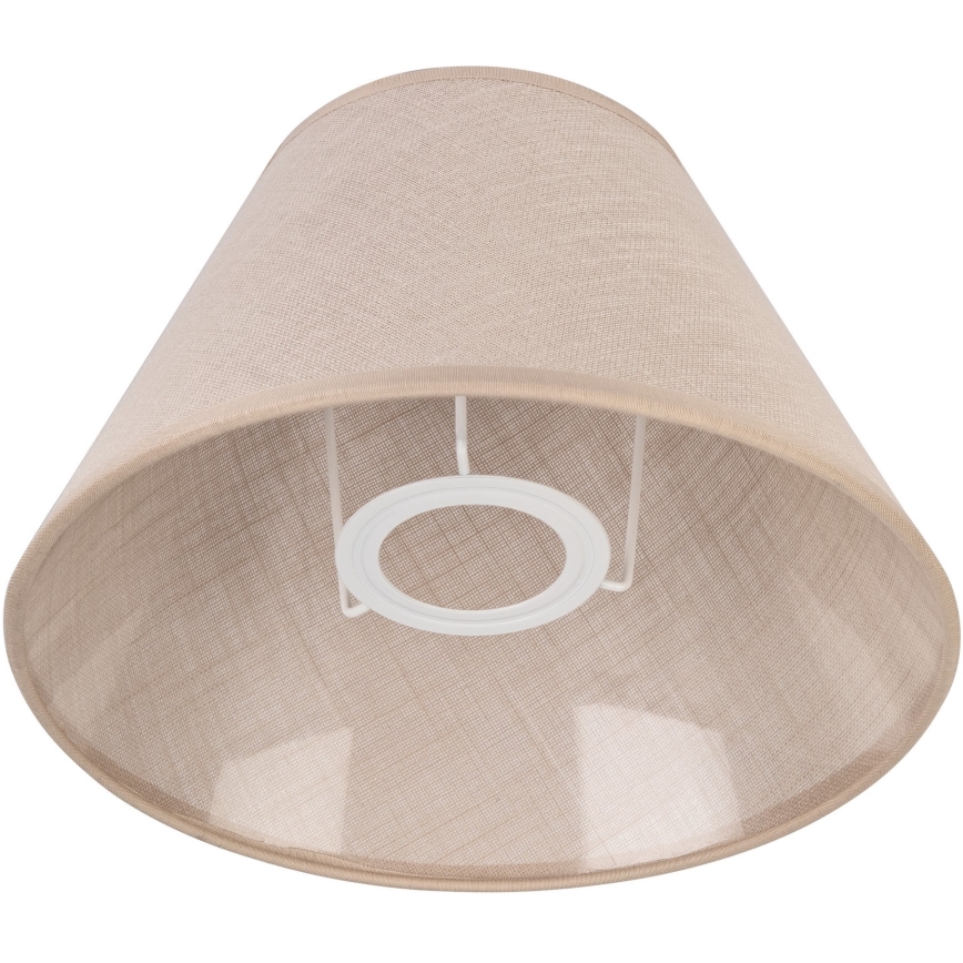 Asendusklaas laualambile JUTA E27 d. 19 cm beež
