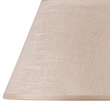 Asendusklaas laualambile JUTA E27 d. 19 cm beež