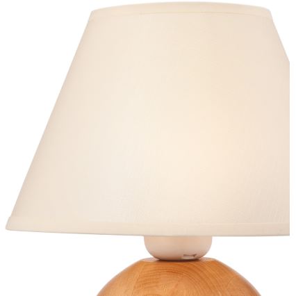 Asenduslambivarjuk laualambile JUTA E27, läbimõõt 19 cm, kreemjas