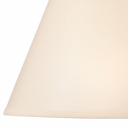 Asenduslambivarjuk laualambile JUTA E27, läbimõõt 19 cm, kreemjas