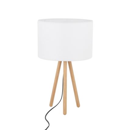 Asenduslambivari laualambile TOKYO E27, Ø 30 cm, valge