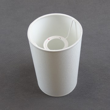 Asenduslambivari laualambile TUBA E27, läbimõõt 12 cm, valge