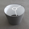 Asenduslambivarjuk lühtrile PICO, E14, läbimõõt 18 cm, hall