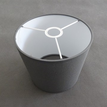 Asenduslambivarjuk lühtrile PICO, E14, läbimõõt 18 cm, hall