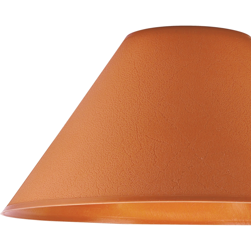 Asendusvari laualambile E14 21x11 cm oranž