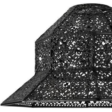 Asendusvari lühtrile SAMIRA E27 d. 33 cm must