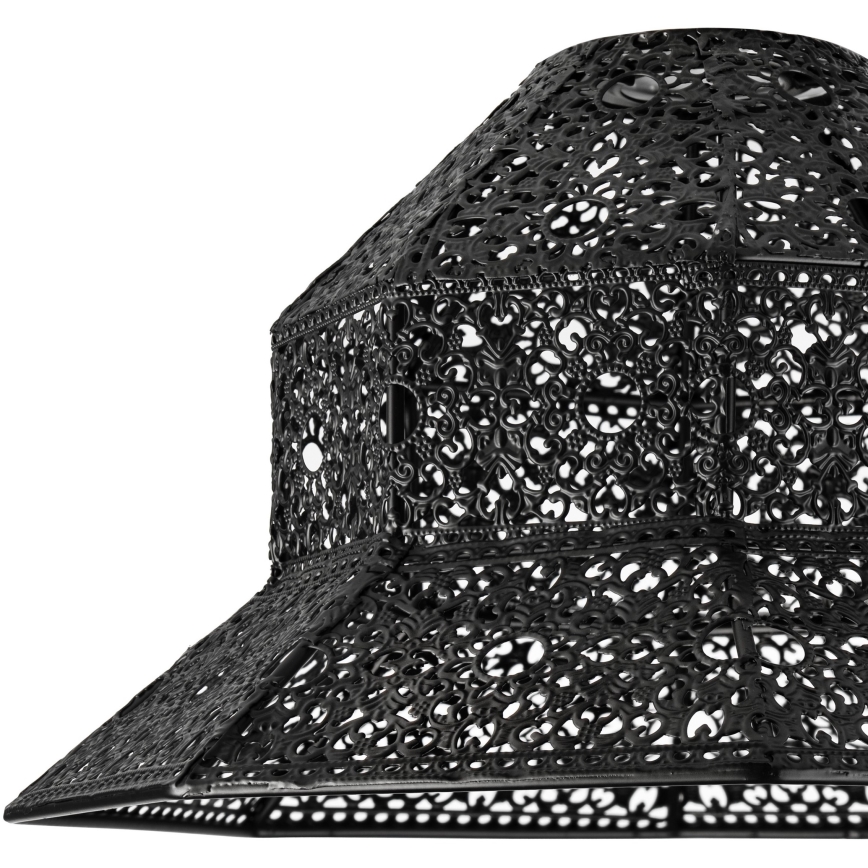 Asendusvari lühtrile SAMIRA E27 d. 33 cm must