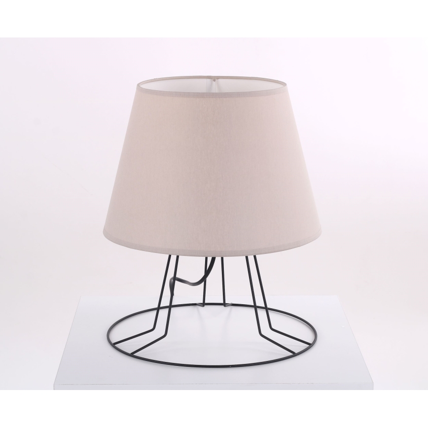 Asendusvarjuk laualambile E27, läbimõõt 30 cm, beež