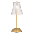 Atmosphera - Hämardatav puutetundlik laetav LED-laualamp ANETH 3,7V 1800 mAh