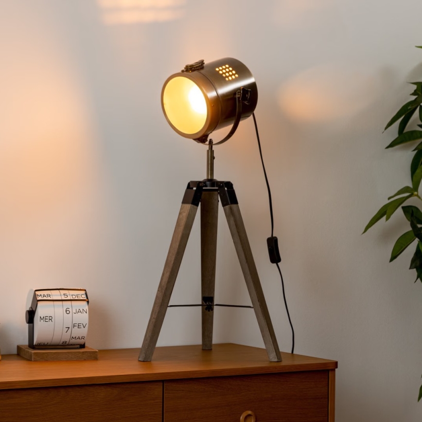 Atmosphera - Laualamp EBOR 1xE14/25W/230V mänd/messing
