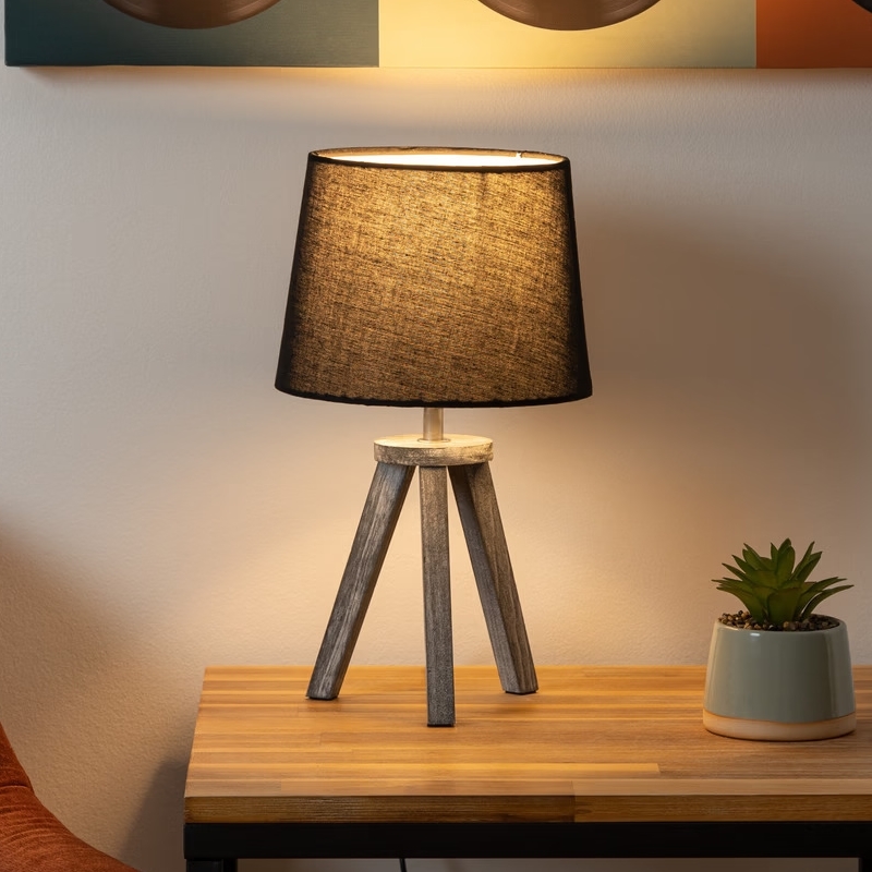 Atmosphera - Laualamp MINI 1xE14/25W/230V mänd/must