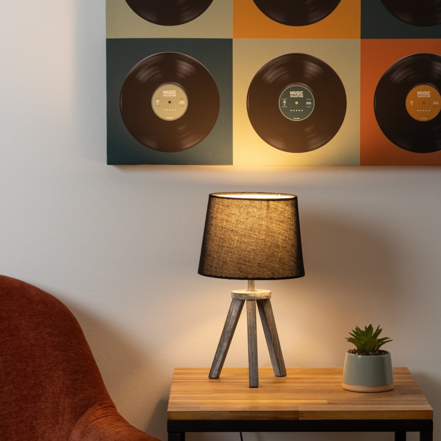 Atmosphera - Laualamp MINI 1xE14/25W/230V mänd/must