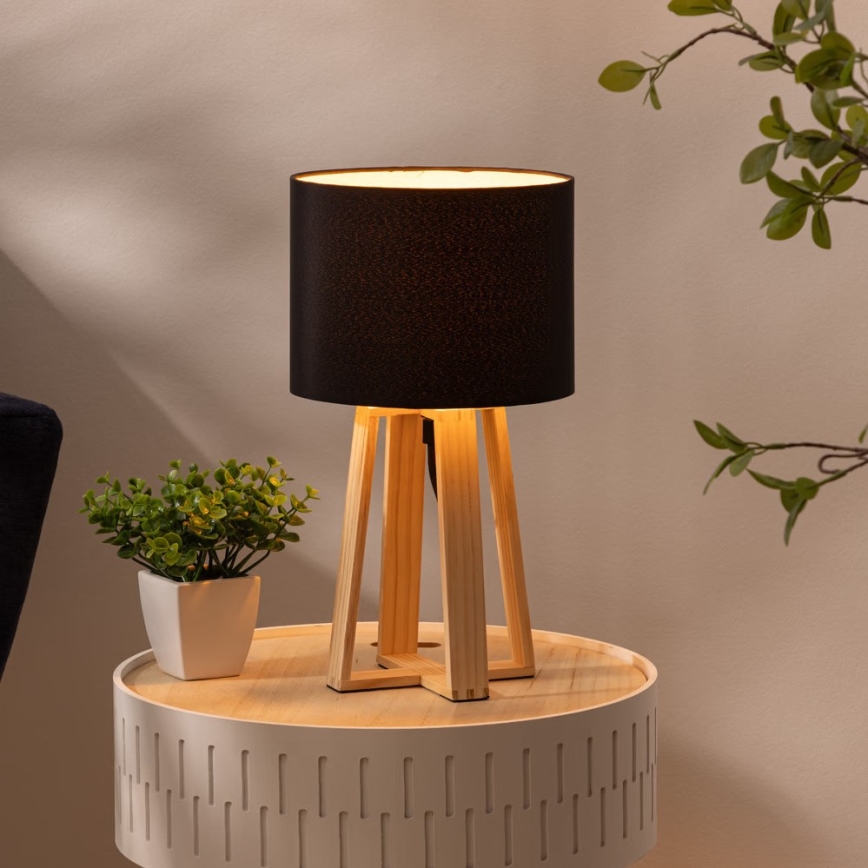 Atmosphera - Laualamp MOLU 1xE27/25W/230V mänd/must