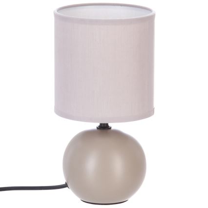 Atmosphera - Laualamp TIMÉO 1xE14/60W/230V taupe/kreemikas
