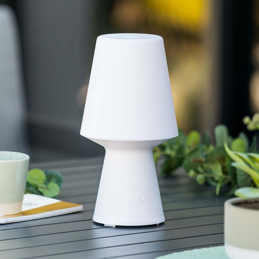 Atmosphera - LED Hämardatav väli puutetundlik laualamp WIZA LED/5V 2400 mAh 23 cm IP44
