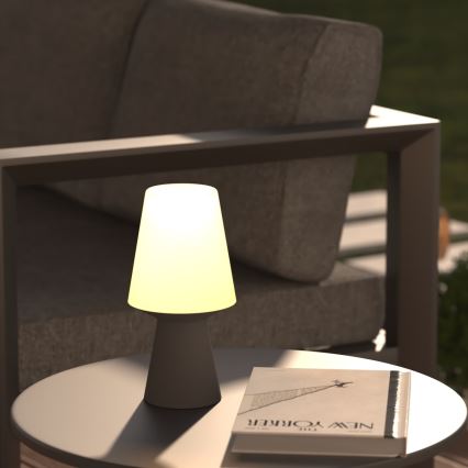 Atmosphera - LED Hämardatav väli puutetundlik laualamp WIZA LED/5V 2400 mAh 23 cm IP44