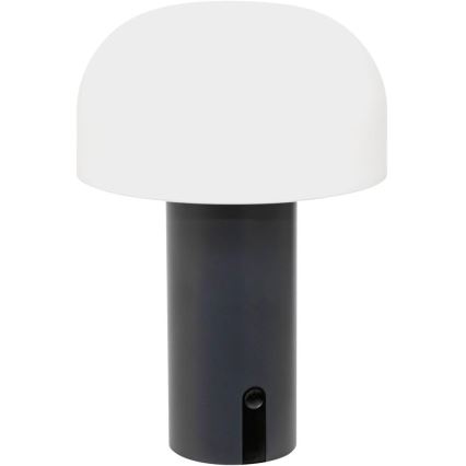 Atmosphera - LED Laetav väli puutetundlik laualamp JANY LED/3,7V 22 cm 2200 mAh IP44 must
