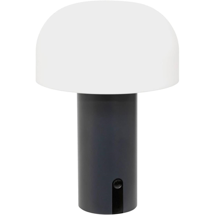 Atmosphera - LED Laetav väli puutetundlik laualamp JANY LED/3,7V 22 cm 2200 mAh IP44 must