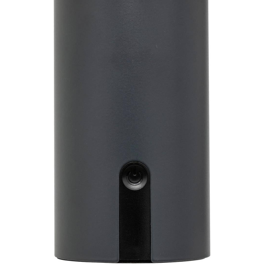Atmosphera - LED Laetav väli puutetundlik laualamp JANY LED/3,7V 22 cm 2200 mAh IP44 must
