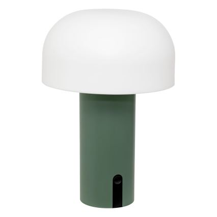 Atmosphera - LED Laetav väli puutetundlik laualamp JANY LED/3,7V 22 cm 2200 mAh IP44 roheline