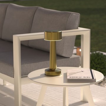 Atmosphera - LED laetav välisvalgusti puutetundliku lauavalgustiga HALTO LED/3,7V 1800 mAh IP44