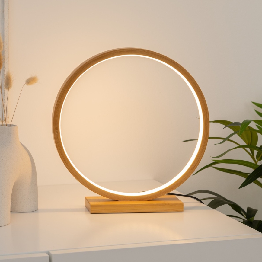 Atmosphera - LED Laualamp STELA LED/2,7W/230V bambus