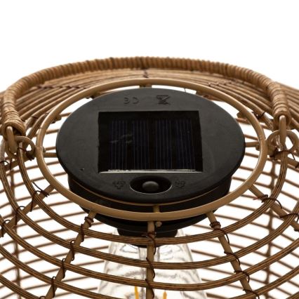 Atmosphera - LED Päikesepaneeliga valgusti CUBA LED/1,2V 800 mAh IP44 rotang