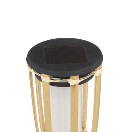 Atmosphera - LED Päikesepaneeliga valgusti MACEO LED/1,2V 300 mAh IP44 bambus