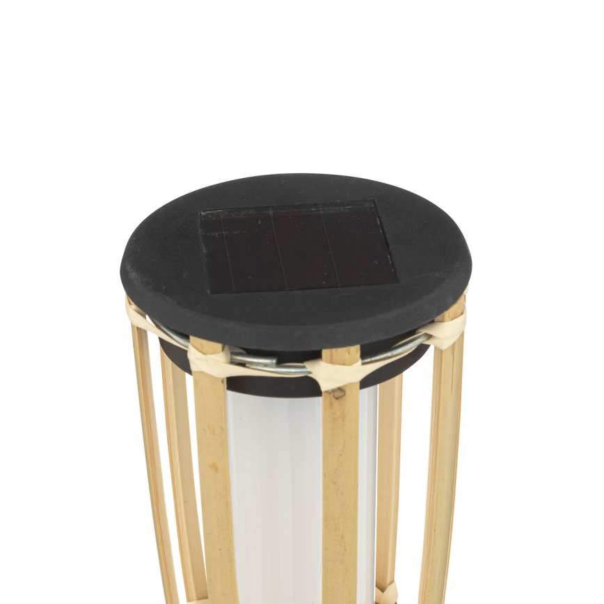 Atmosphera - LED Päikesepaneeliga valgusti MACEO LED/1,2V 300 mAh IP44 bambus